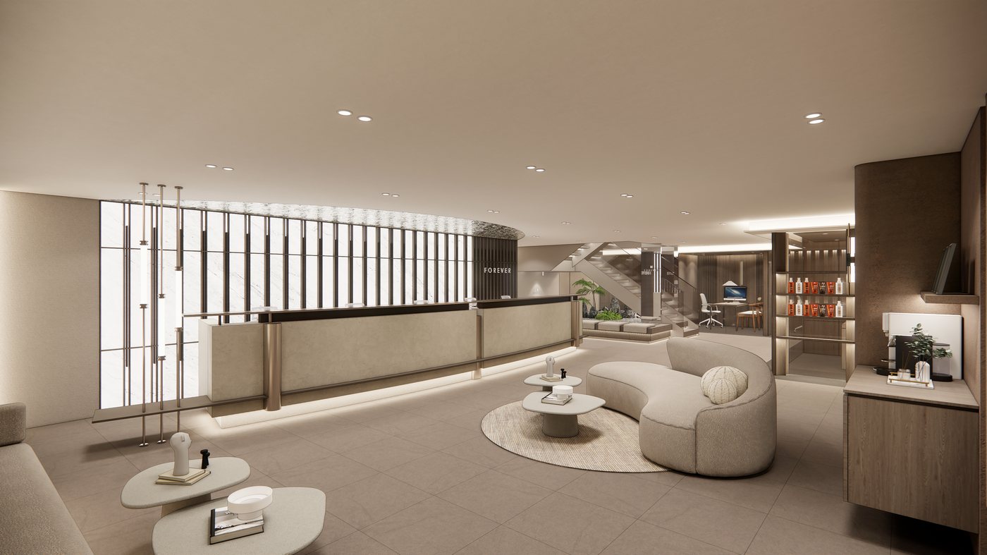 Treatment room design — Forever Clinic Myeongdong