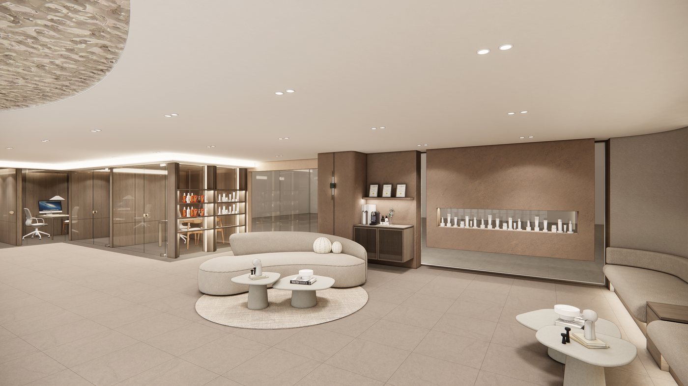 Treatment room design — Forever Clinic Myeongdong